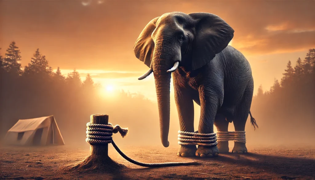 The Elephant and the Rope – Story
